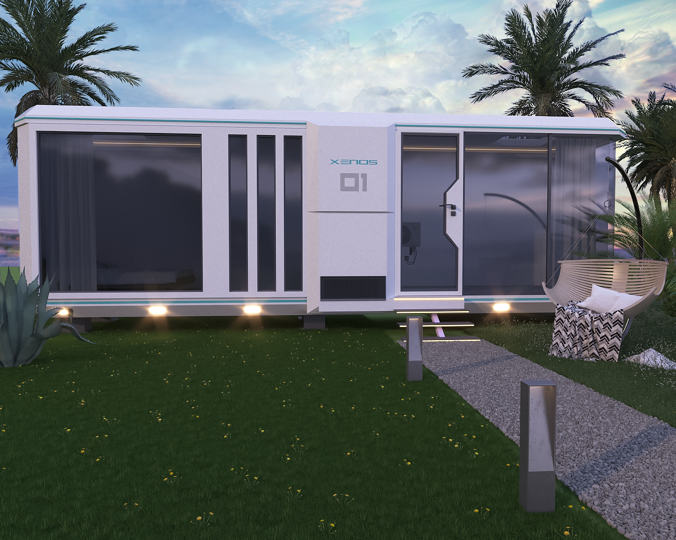 mobile house exterior design